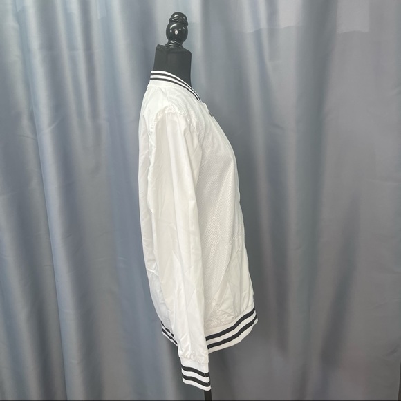 White netted bomber jacket - Picture 3 of 5